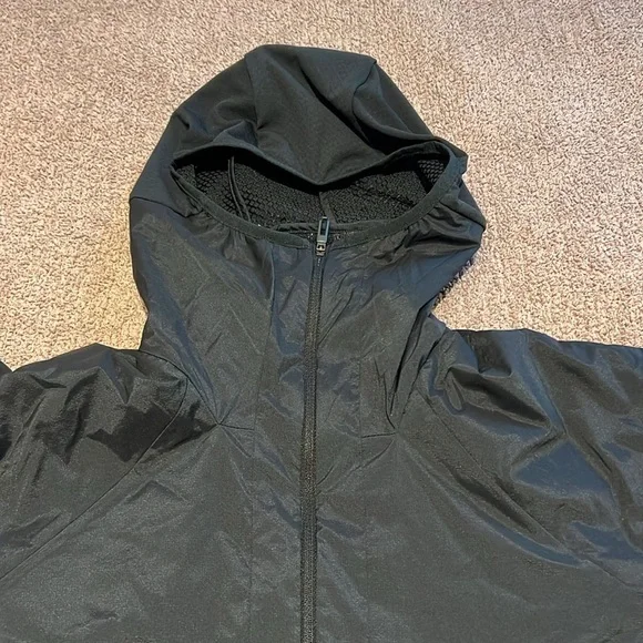TECHROCK ULTRALIGHT 1/2-ZIP HOODED FLEECE JACKETSIZE M